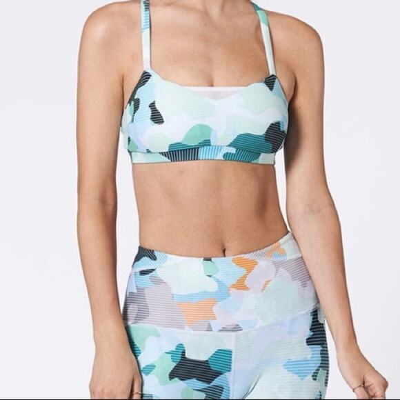 🆕 Nux Active can’t be caged sports bra in hunter color size extra small - Picture 1 of 12